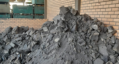 Reaproveitamento de areia